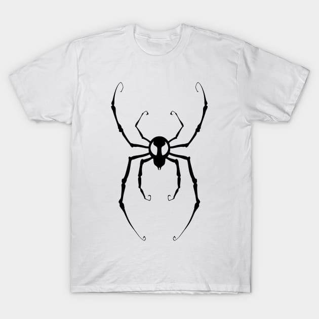 Spider Skull T-Shirt by OkMemes